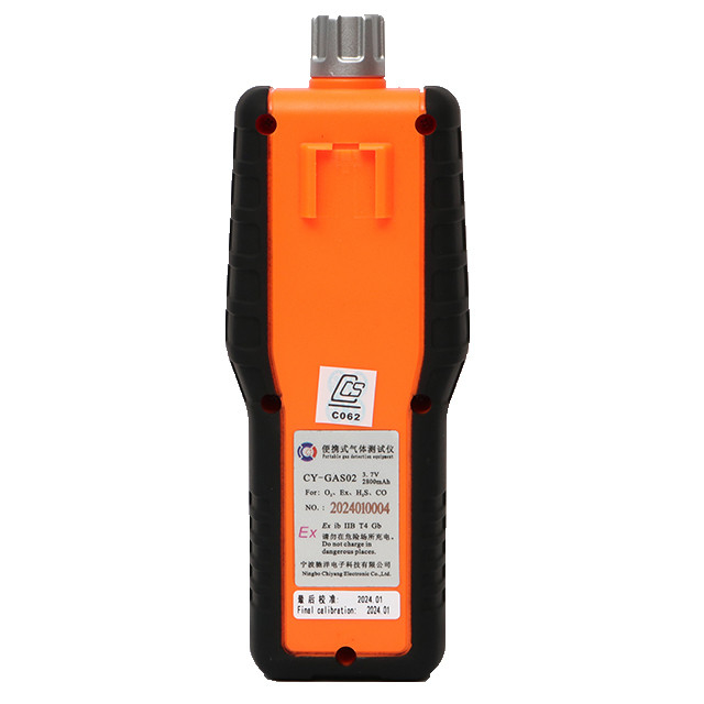 Seguridad en exteriores Equipo portátil de detección de gases de poliéster para un monitoreo eficaz