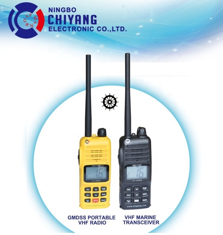 88 canales de almacenamiento VHF Marine Talkie Walkie con rango de frecuencia de 154-163MHZ Perfecto