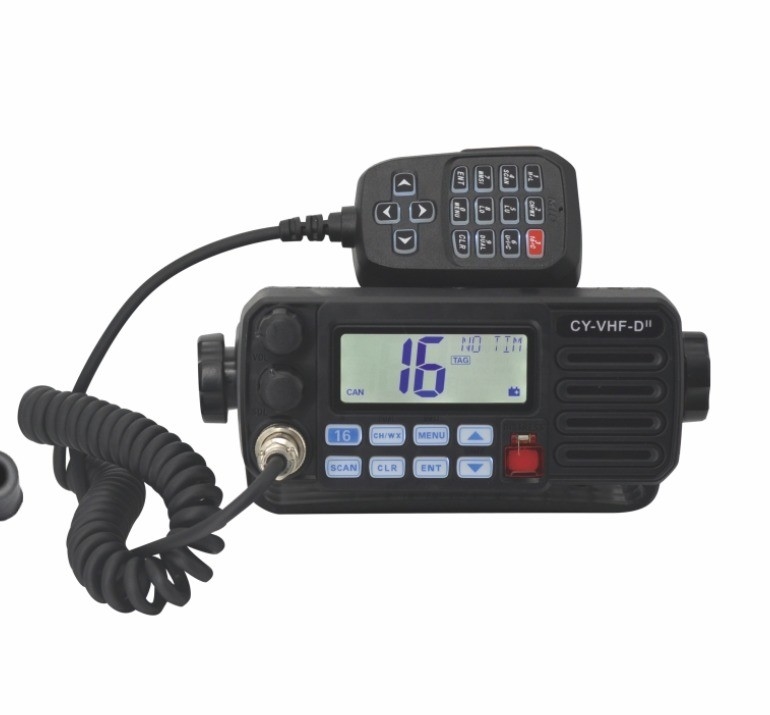 Estilos de terminales portátiles de instalación de radio GMDSS VHF con rango de frecuencia de 156,05 a 163,2 MHz